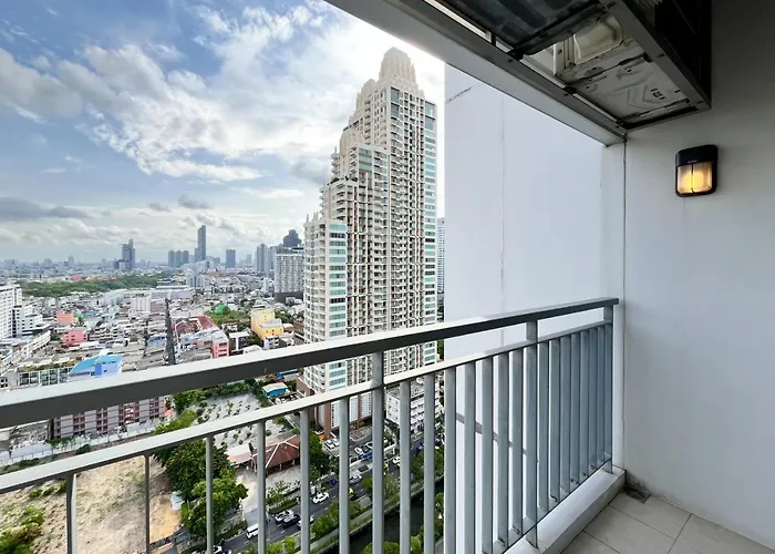公寓 Near Bts L Prime Sathorn Cbd L Sauna *