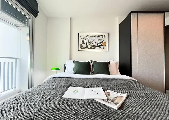Near Bts L Prime Sathorn Cbd L Sauna 公寓 *