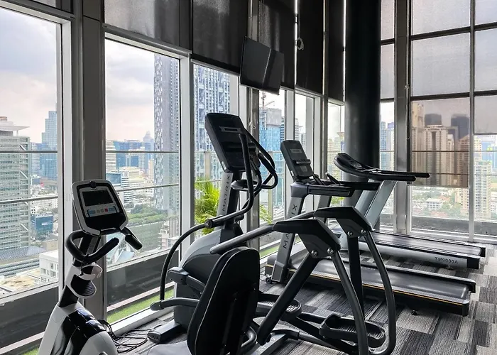 Near Bts L Prime Sathorn Cbd L Sauna 公寓 曼谷